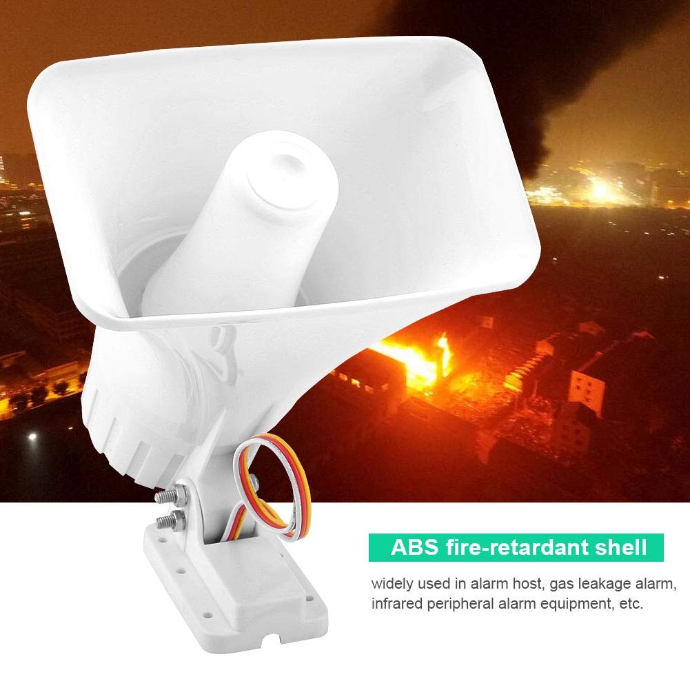 12V 150DB Wired Alarm Siren - Home & Office Security System for Burglar Alarms
