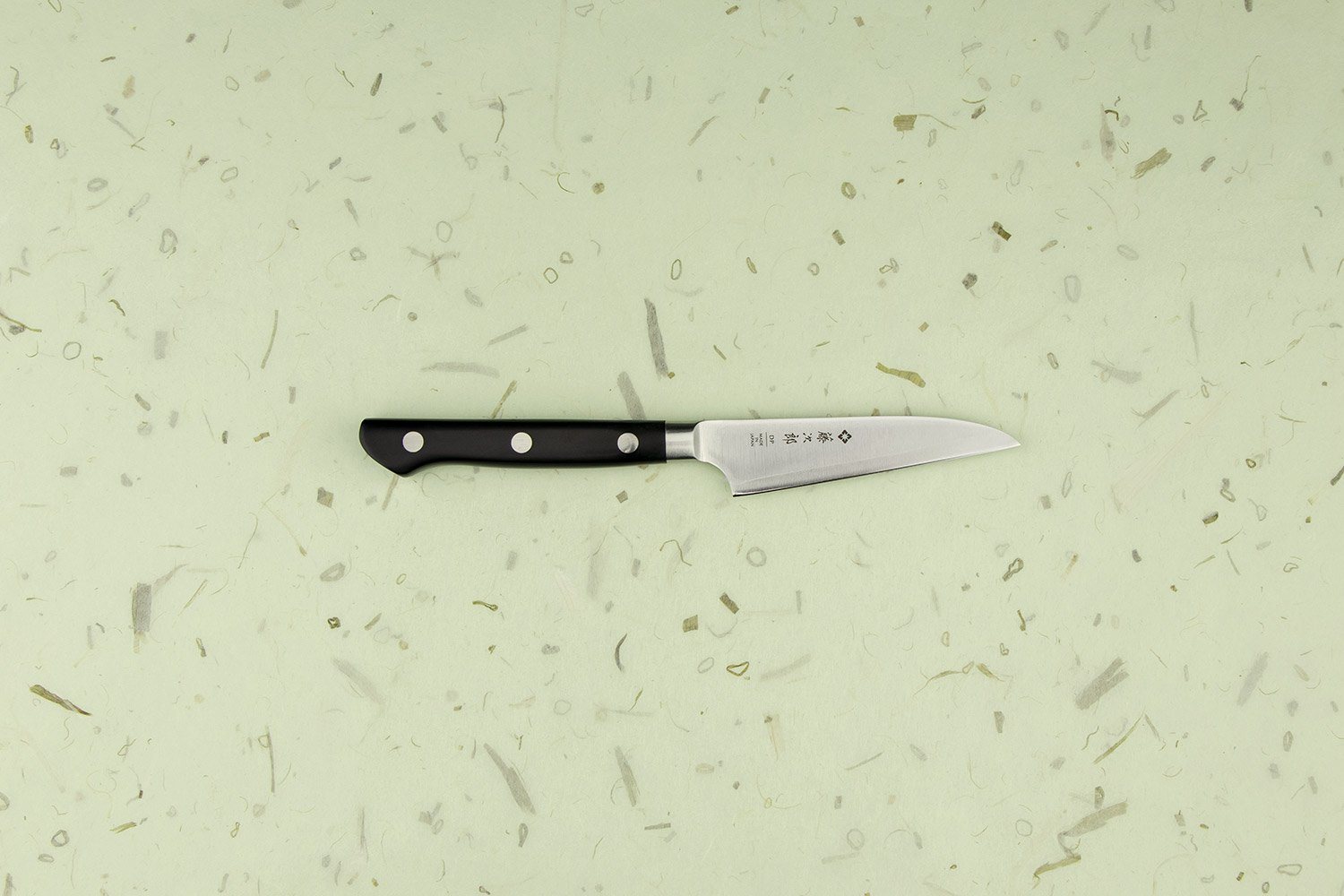 TOJIRO CLASSIC 90mm Petty Knife - Japanese Stainless Steel Kitchen Knife for Precise Cutting - Perfect for Slicing, Peeling & Small Kitchen Tasks