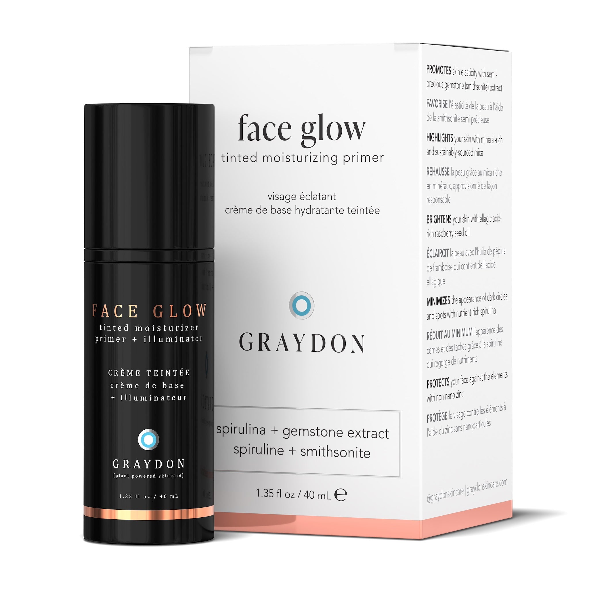 Face Glow Tinted Moisturizing Primer - Hydrating Makeup Base with SPF | Perfect for Daily Wear & Natural Makeup Looks