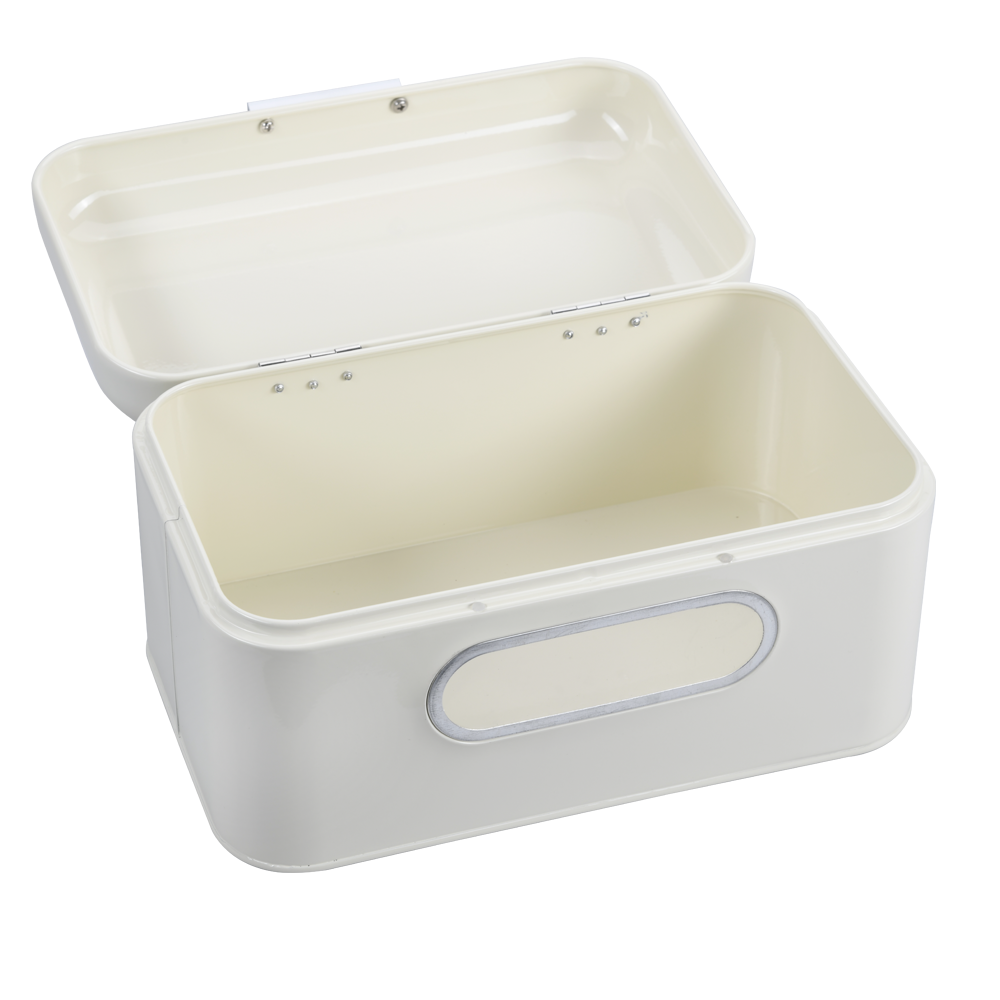 Stainless Steel Bread Bin with Clear Window - Airtight Bread Storage Container for Kitchen Countertop - Available in Multiple Colors - Perfect for Keeping Bread Fresh & Organized
