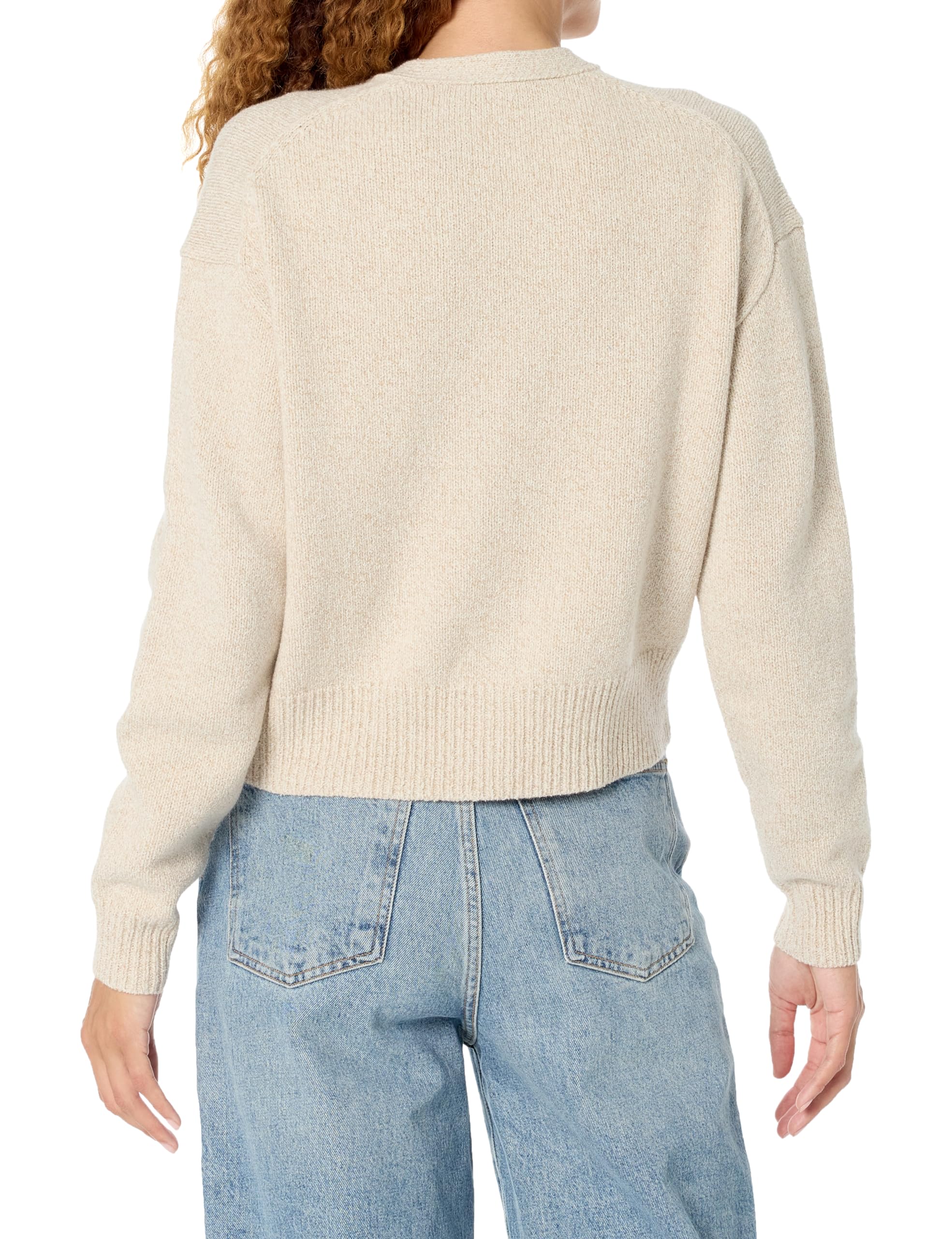 Theory Women's Cropped Long-Sleeve Cardigan - Soft Knit Open Front Sweater for Fall & Winter | Office Wear, Casual Outfits & Layering Staple