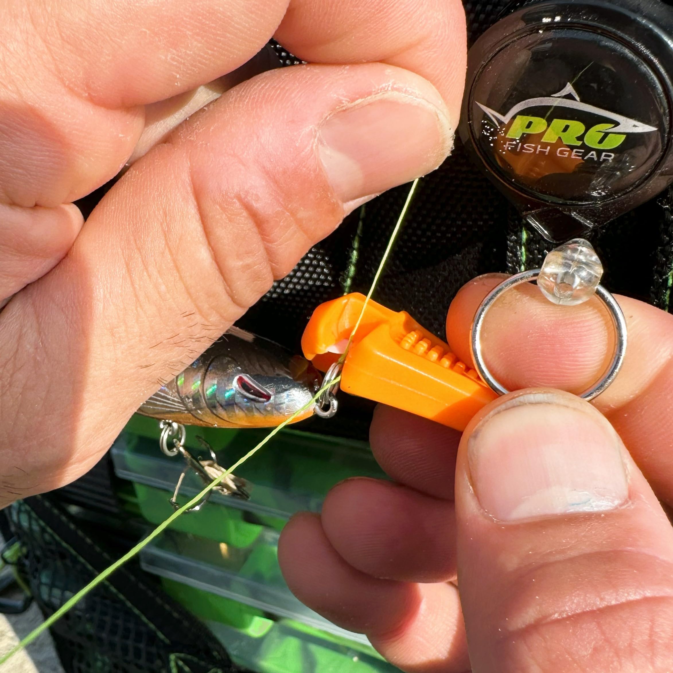 LINE CUTTERZ Patented Ceramic Blade Zipper Pull Quick Braided Fishing Line Cutter - Premium Fishing Accessory for Saltwater & Freshwater - Perfect for Boating, Kayaking & Shore Fishing