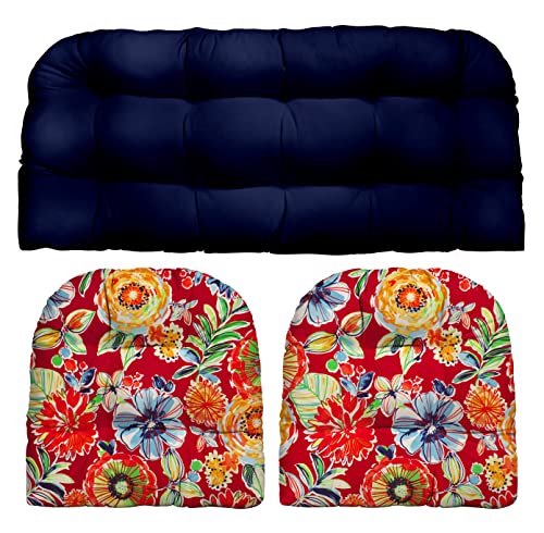 Navy Solid + Colsen Berry