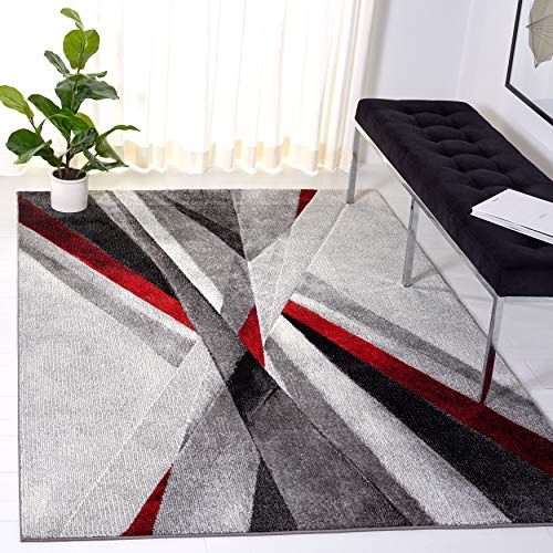 Grey / Red