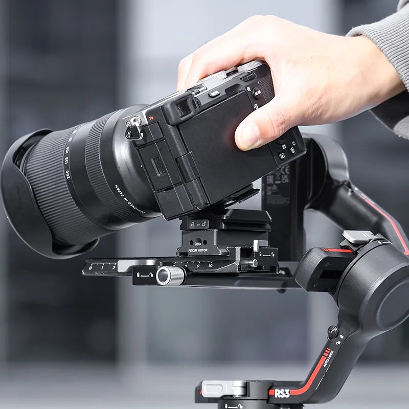 Ulanzi Uka Quick Release Plate and Base Kit C007 - Compatible with DSLR, Mirrorless Cameras - Perfect for Vlogging, Photography & Video Shooting
