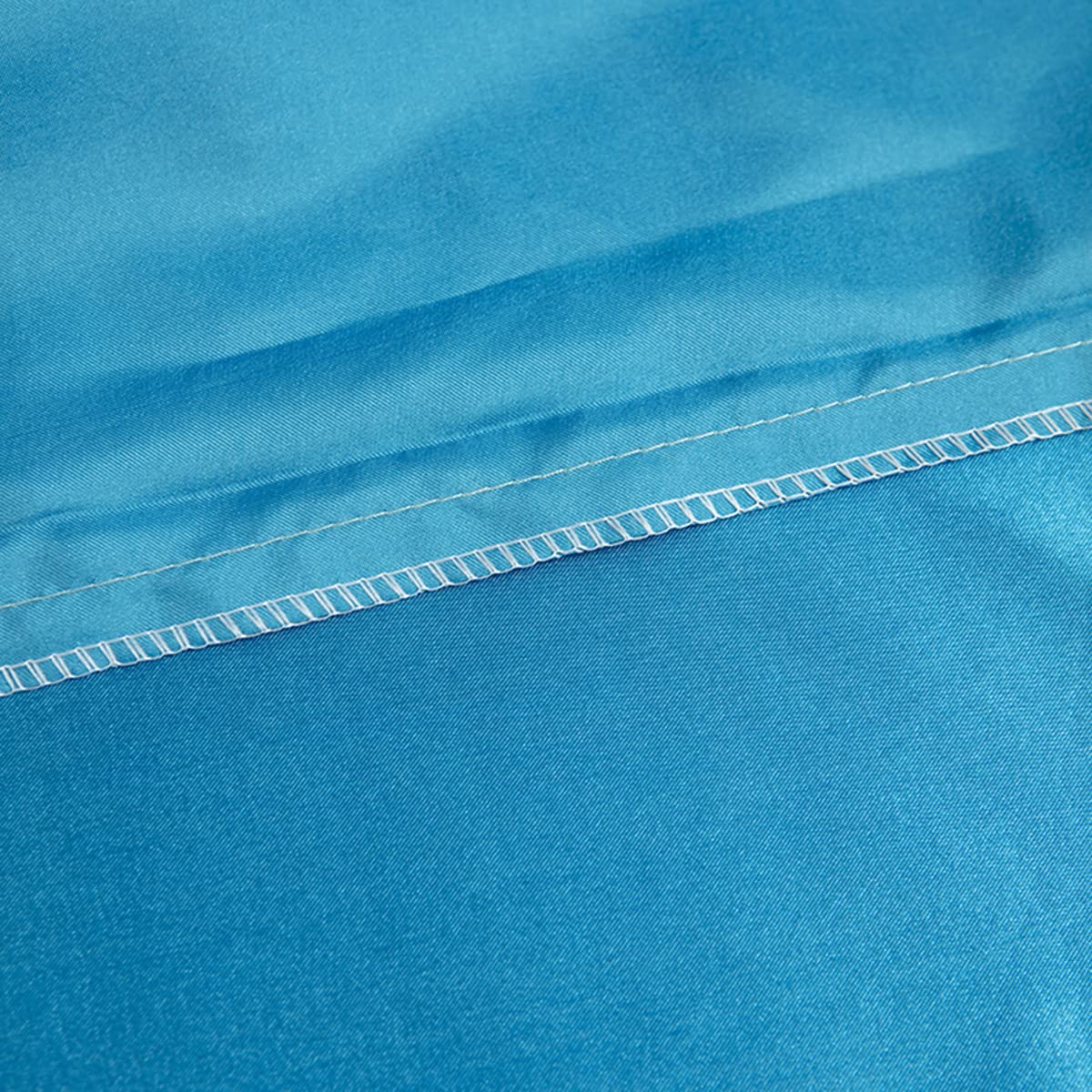 Premium Queen Fitted Sheet - Deep Pocket Microfiber Bottom Sheet - Fade & Shrink Resistant, Durable & Easy Care (1 Piece, No Pillowcases) - Perfect for Guest Rooms, Dorms & Luxury Bedding (Queen Size, Blue, 2-Pack)