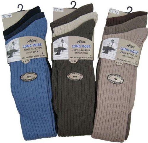 12 Pairs Ribbed Long Cotton Socks for Women - 100% Soft Breathable Crew Socks - Perfect for Winter, Work, Hiking & Everyday Comfort