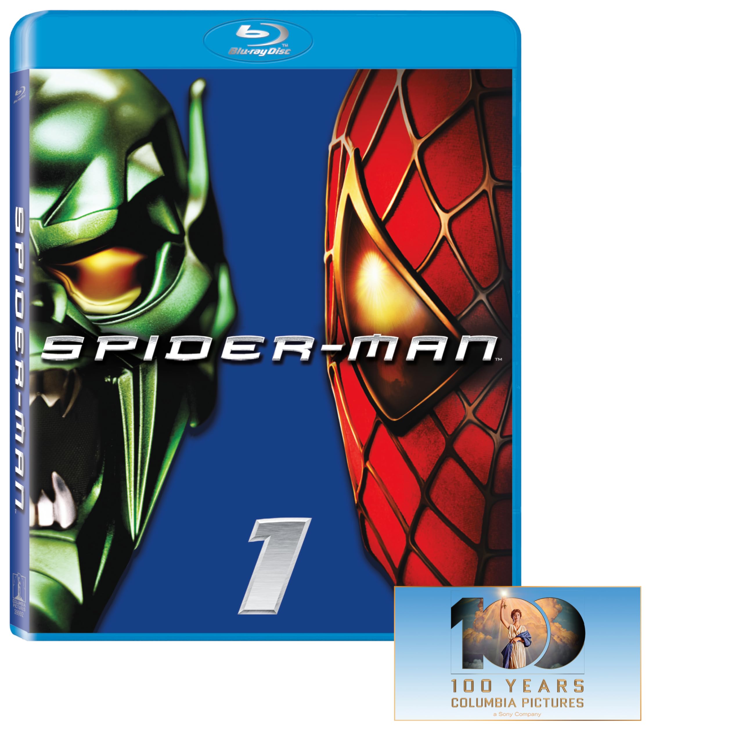 Spider-Man Blu-ray Movie | Marvel Superhero Action Film | Perfect for Movie Nights & Marvel Fans Collection