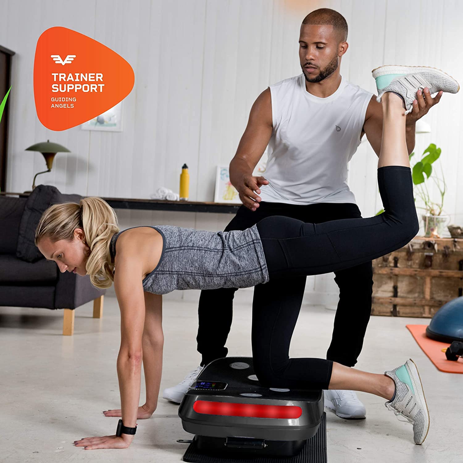 LifePro Rumblex 4D Vibration Plate Exercise Machine - Triple Motor Oscillation, Linear & Pulsation Modes, 3D/4D Vibration Platform - Whole Body Workout Equipment for Home Gym, Weight Loss, Toning & Muscle Recovery | Perfect for Home Fitness, Post-Workout Recovery & Cellulite Reduction