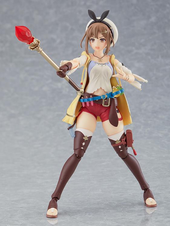 Figma #535 Reisalin Stout Action Figure - Atelier Ryza: Ever Darkness & the Secret Hideout Anime Collectible for Display & Gaming Enthusiasts