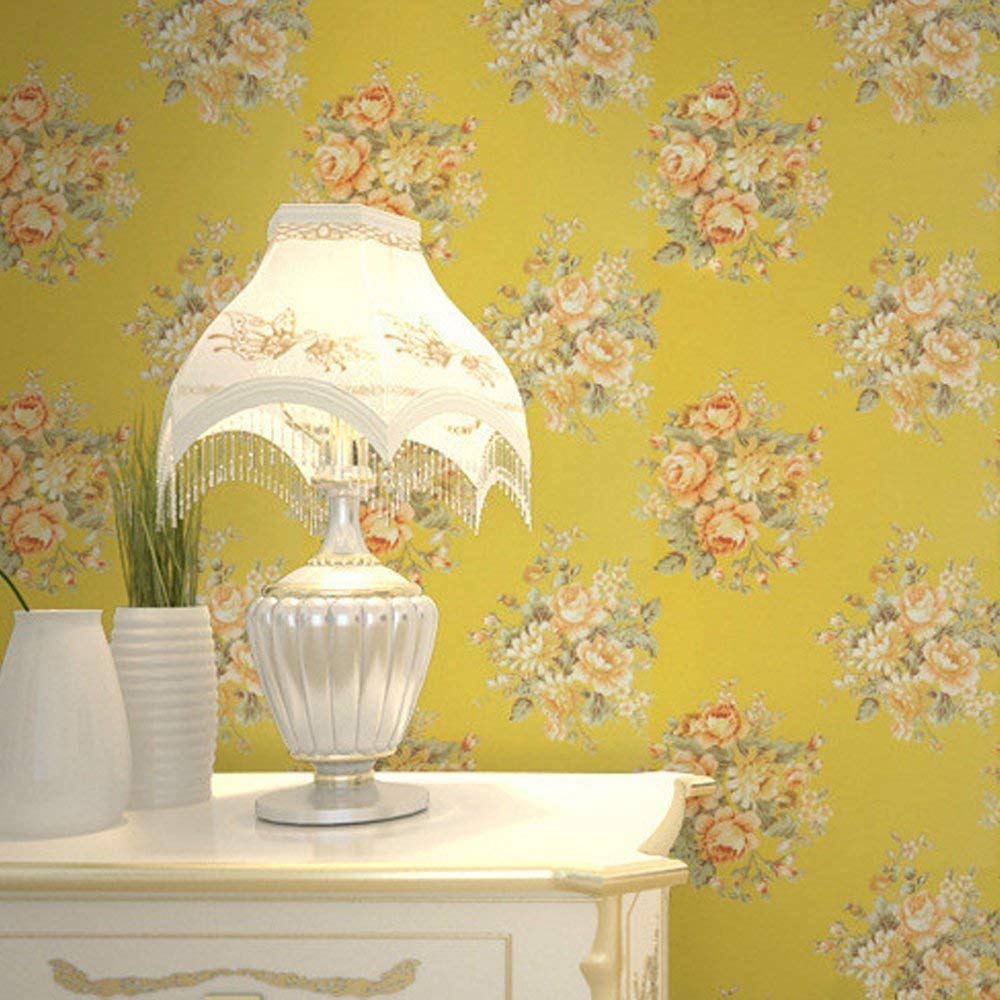 Self-Adhesive Floral Vinyl Shelf Liner - 17.7