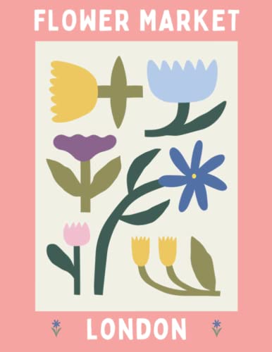 Aesthetic Floral Composition Notebook - Blank Lined Journal with College Ruled Pages | Pastel Coral Flower Design for Women, Teens & Girls | Perfect for School, Journaling & Gift Giving