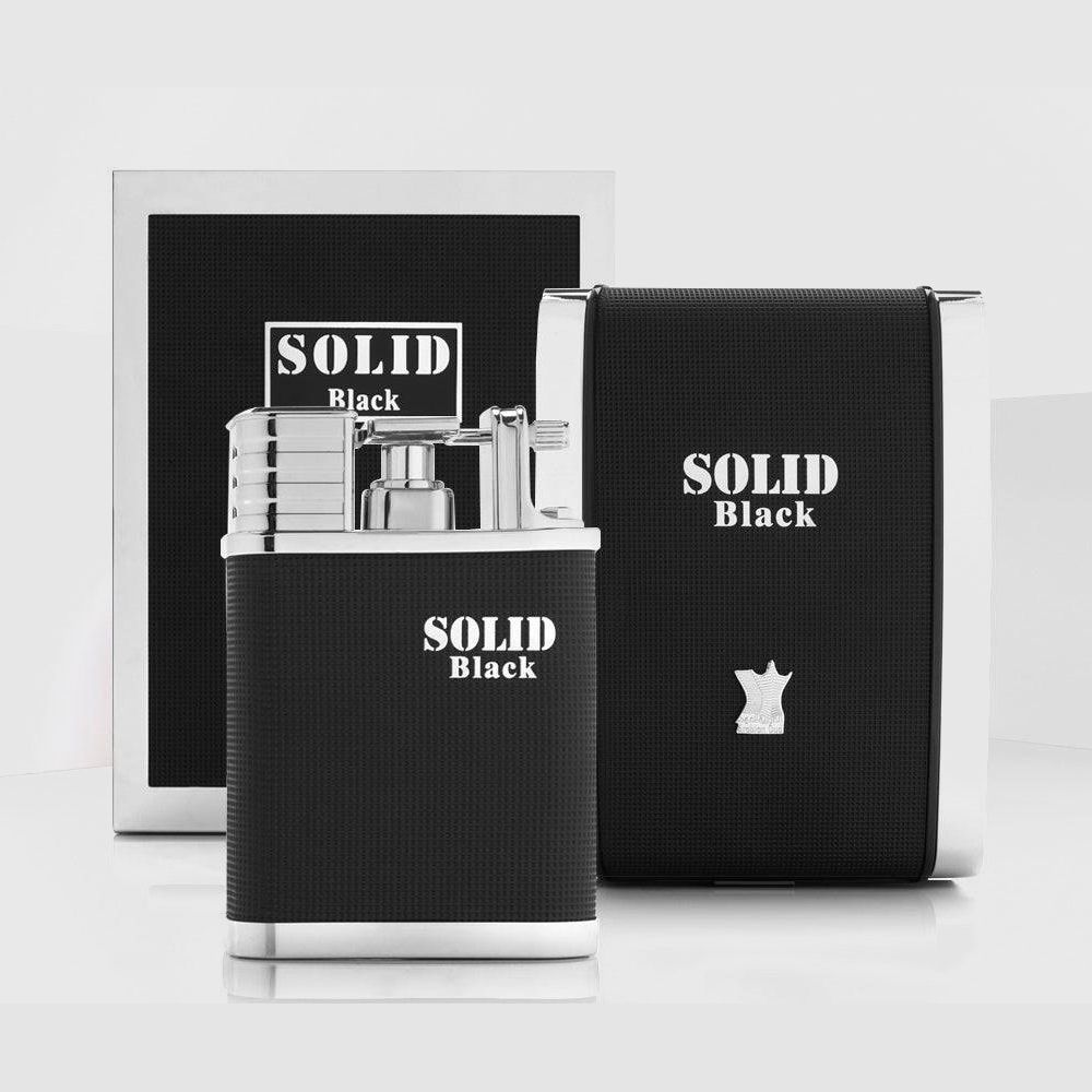 Premium Solid Black EDP Perfume for Men & Women - 100ml Long-Lasting Fragrance | Perfect for Date Night, Office & Special Occasions
