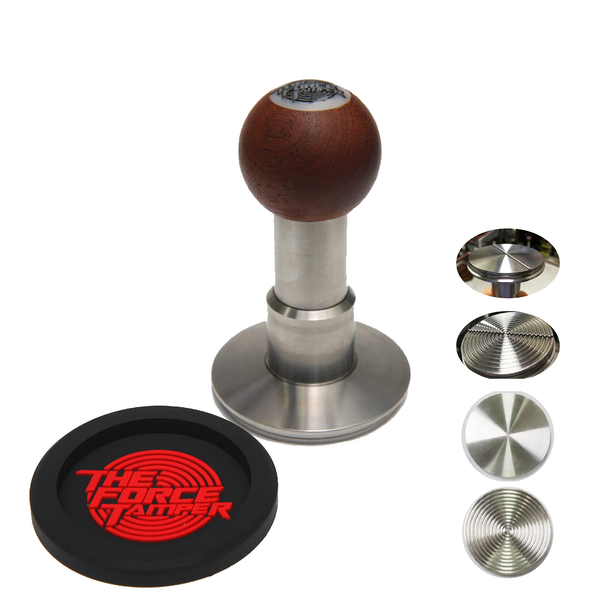 Premium Automatic Impact Coffee Tamper - Adjustable Constant Pressure & Auto-Leveling Duo-Distribute System (53.00mm Ball) for Espresso Machines | Perfect for Home Baristas & Coffee Shops