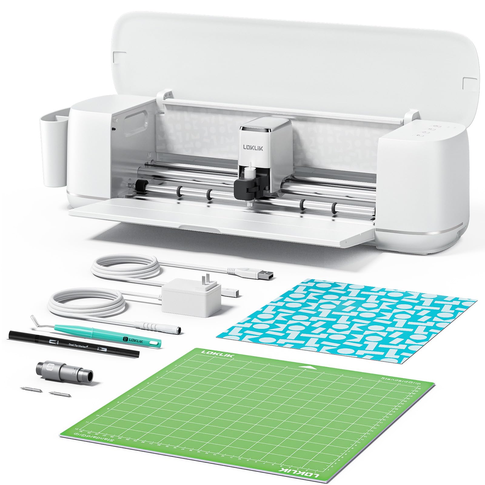 LOKLiK iCraft by HTVRONT 5-in-1 Vinyl Cutter Machine with 5X Cutting Force - 13
