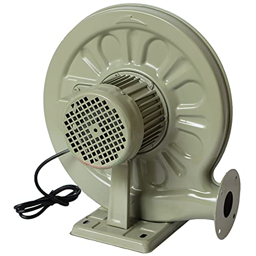 INTBUYING Centrifugal Medium Pressure Dust & Smoke Exhaust Blower Fan - Industrial Ventilation for Workshops, Factories & Smoke Extraction