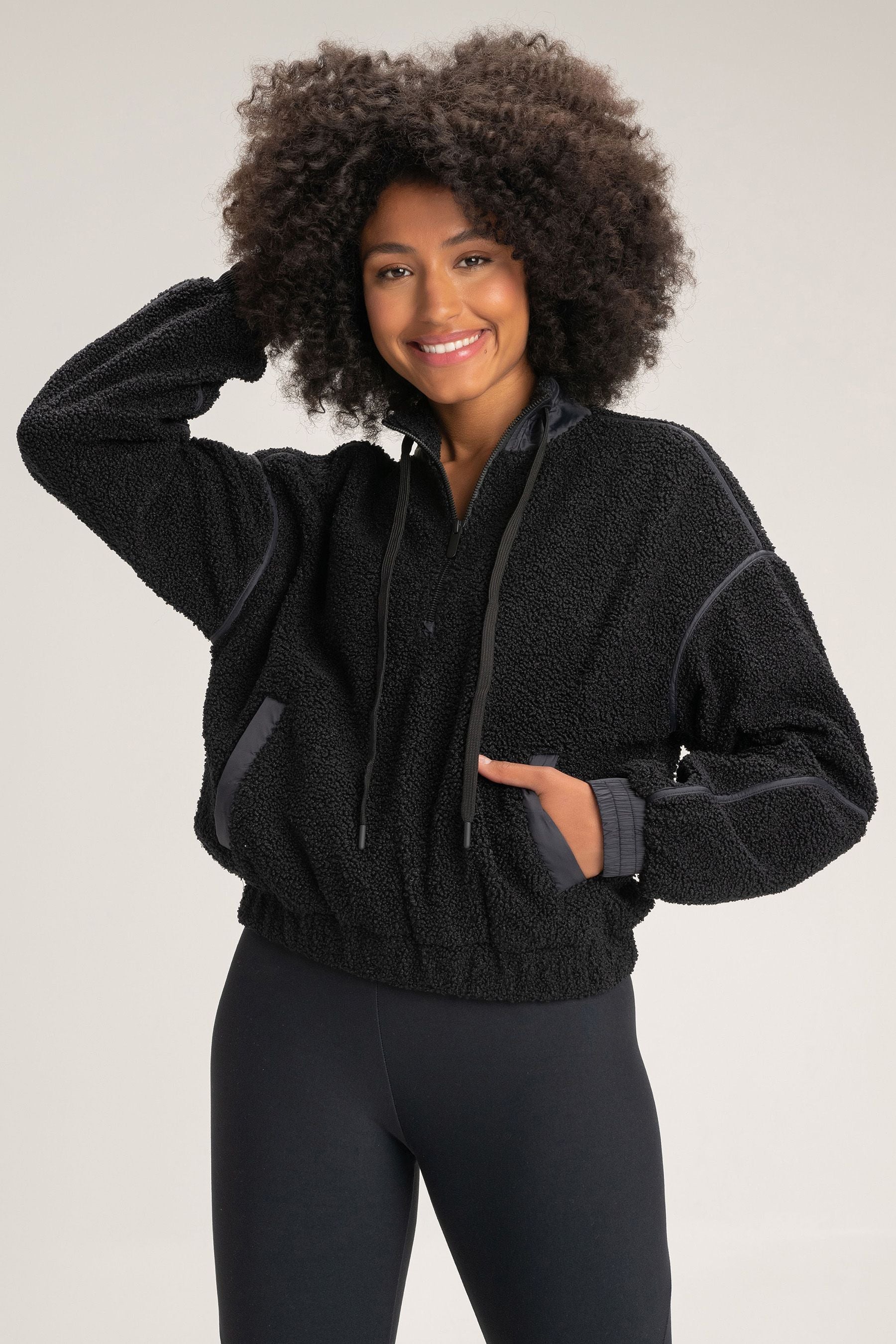 Warm Fluffy Anorak Jacket for Women - Cozy Winter Outerwear with Hood - Perfect for Skiing, Hiking & Cold Weather Adventures