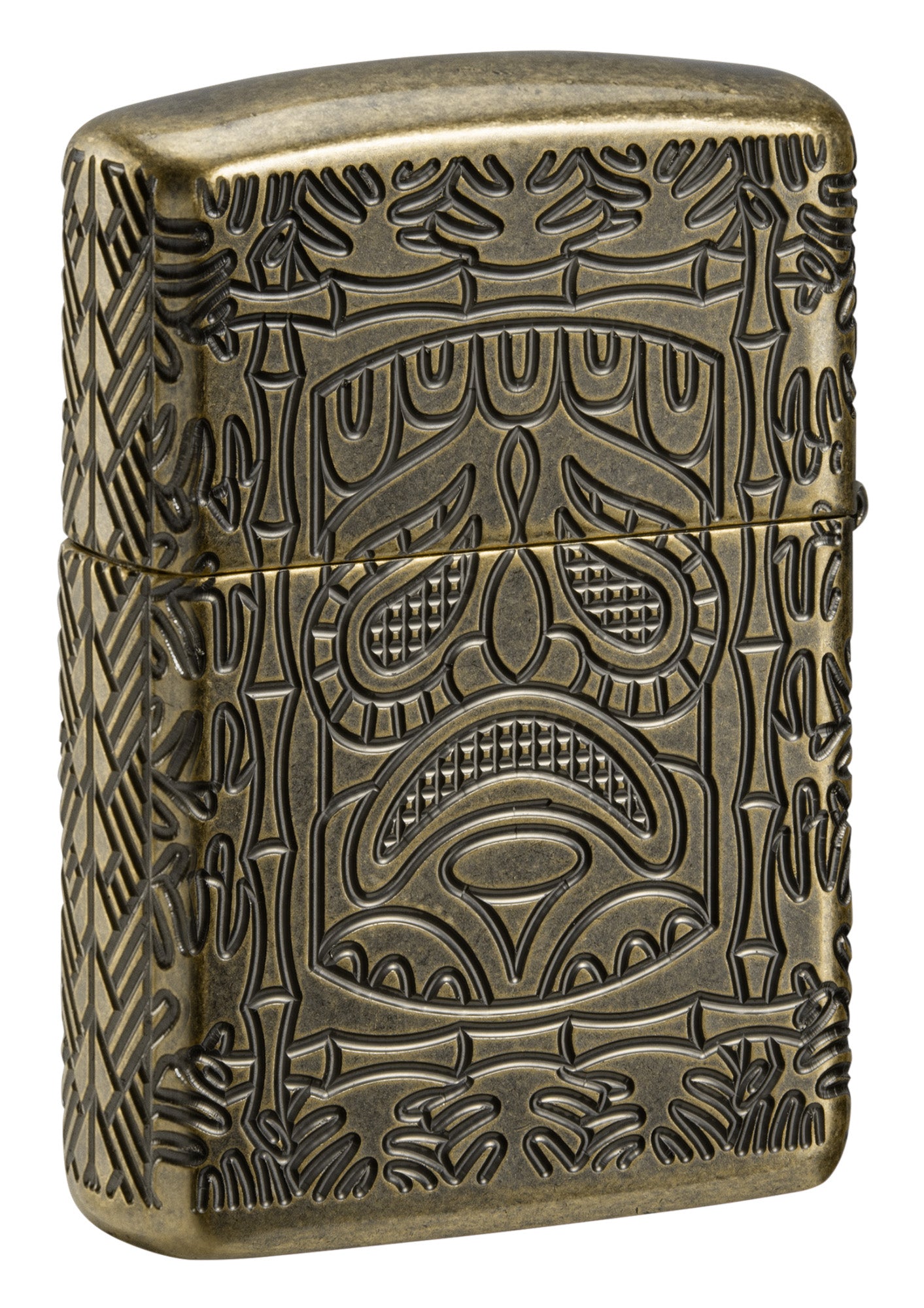 Tiki Brass Design - Handcrafted Polynesian-Inspired Brass Decor for Home & Bar - Perfect for Tropical Themed Parties, Luaus, and Beach House Decor