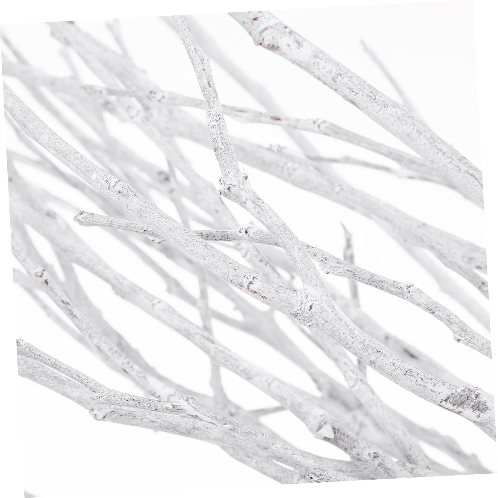 BESTOYARD 10 Pack 50cm Artificial Dried Twigs - Black & White Faux Tree Branches for Vase Fillers, Wedding Centerpieces, Home & Office Decor | Perfect for Tabletop Displays, Interior Design, and DIY Floral Arrangements