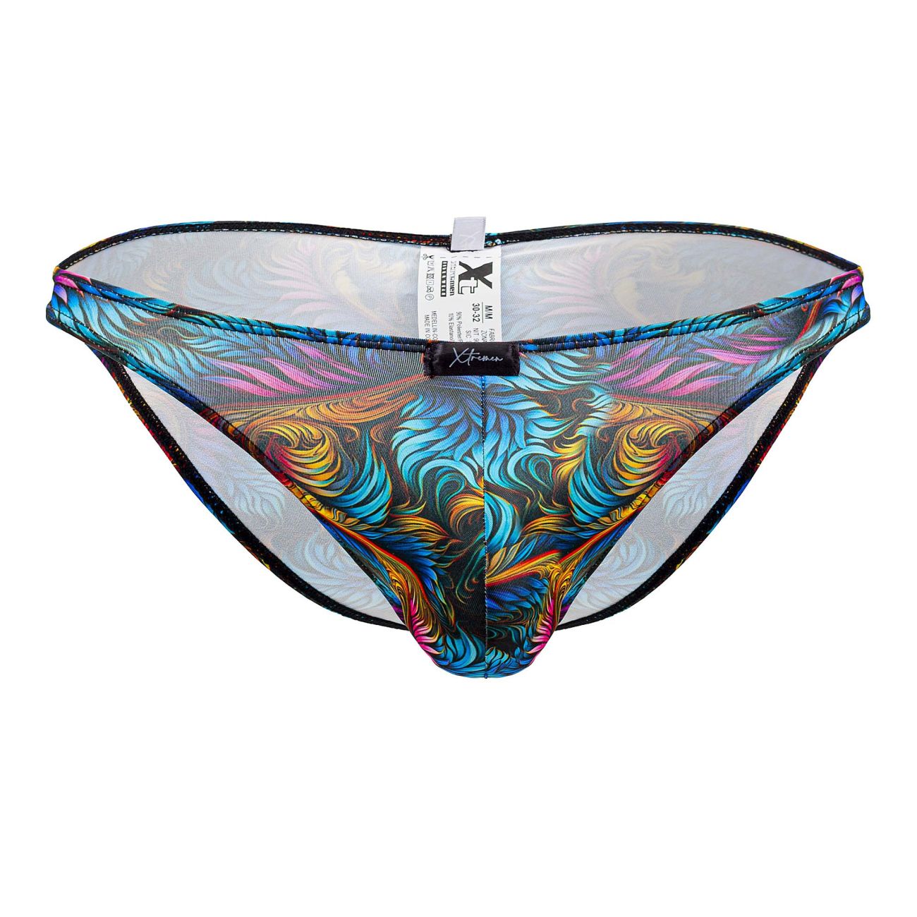 Xtremen Printed Bikini Set - Sexy Floral Swimwear for Women, High Waisted Bottom & Triangle Top - Perfect for Beach, Pool & Summer Vacations
