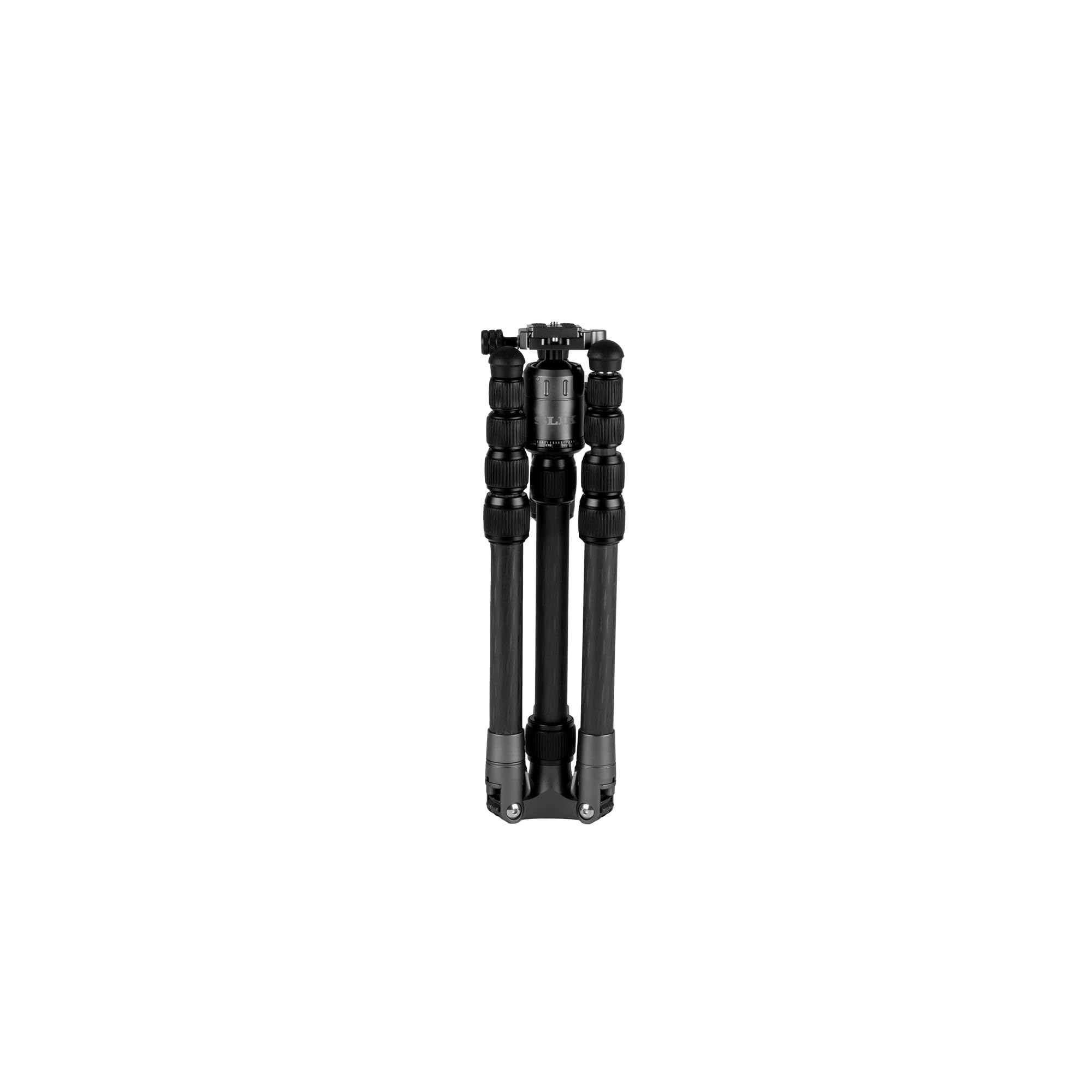 SLIK Rover C 5-Section Carbon Fiber Tripod with Arca Ball Head - Lightweight Professional Camera Tripod for Travel, Photography & Videography