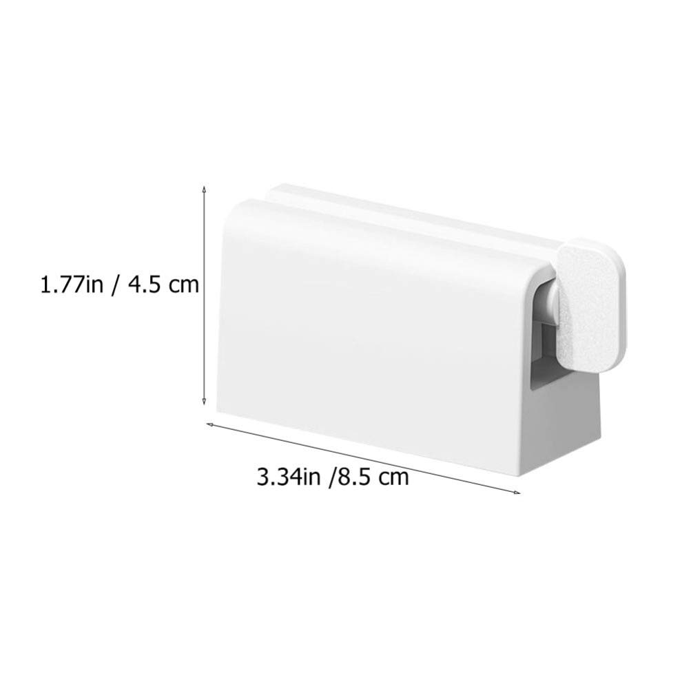 POPETPOP 2-Pack Plastic Toothpaste Tube Squeezer & Face Wash Dispenser - Cosmetic Oil Extractor & Facial Gadget for Easy Squeezing - Perfect for Bathroom, Travel, and Skincare Routine