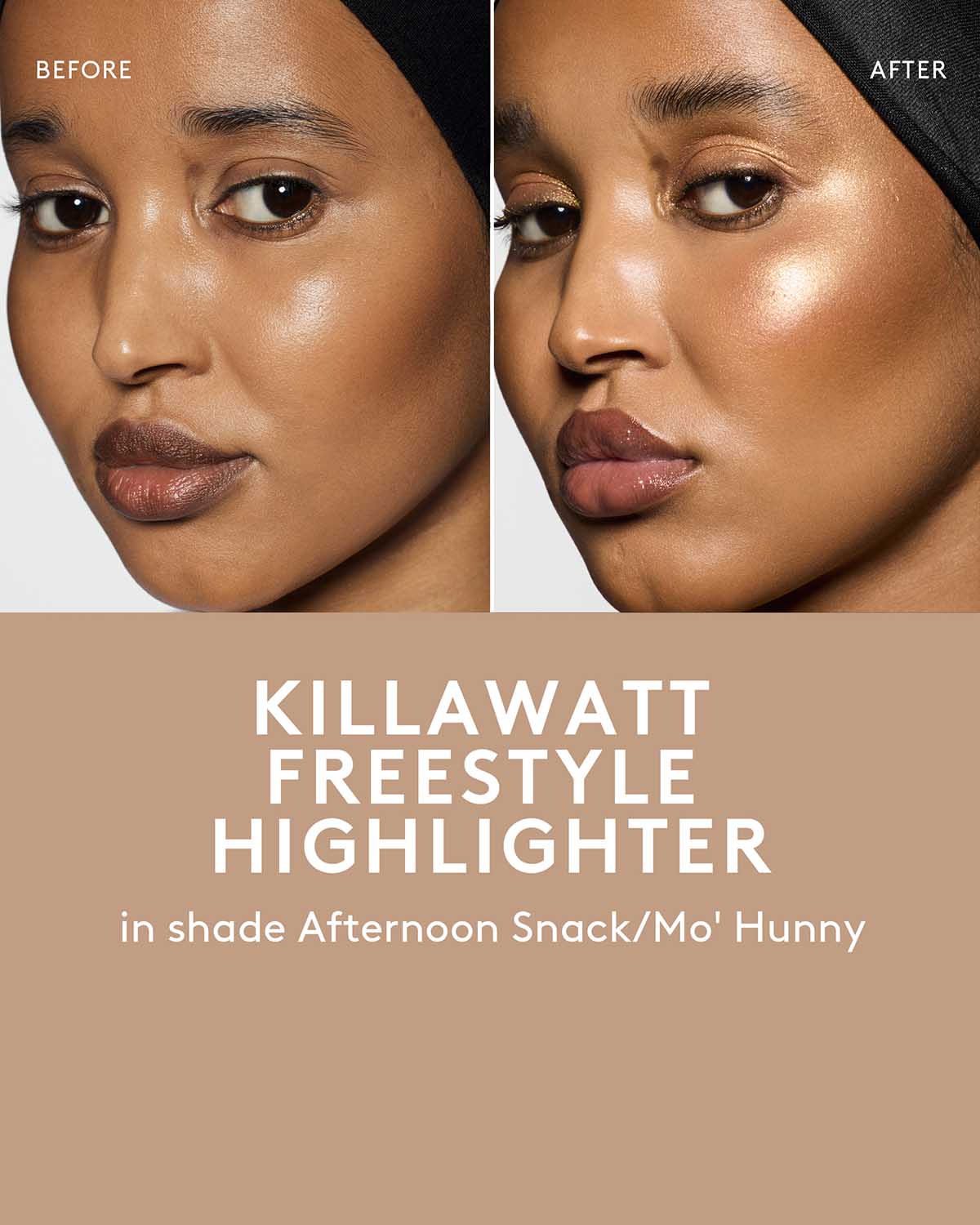 Killawatt Freestyle Highlighter Duo - Afternoon Snack & Mo' Hunny | Vegan & Cruelty-Free Makeup | Glowing Cheekbones for Day & Night Looks | Perfect for Work, Parties & Special Occasions