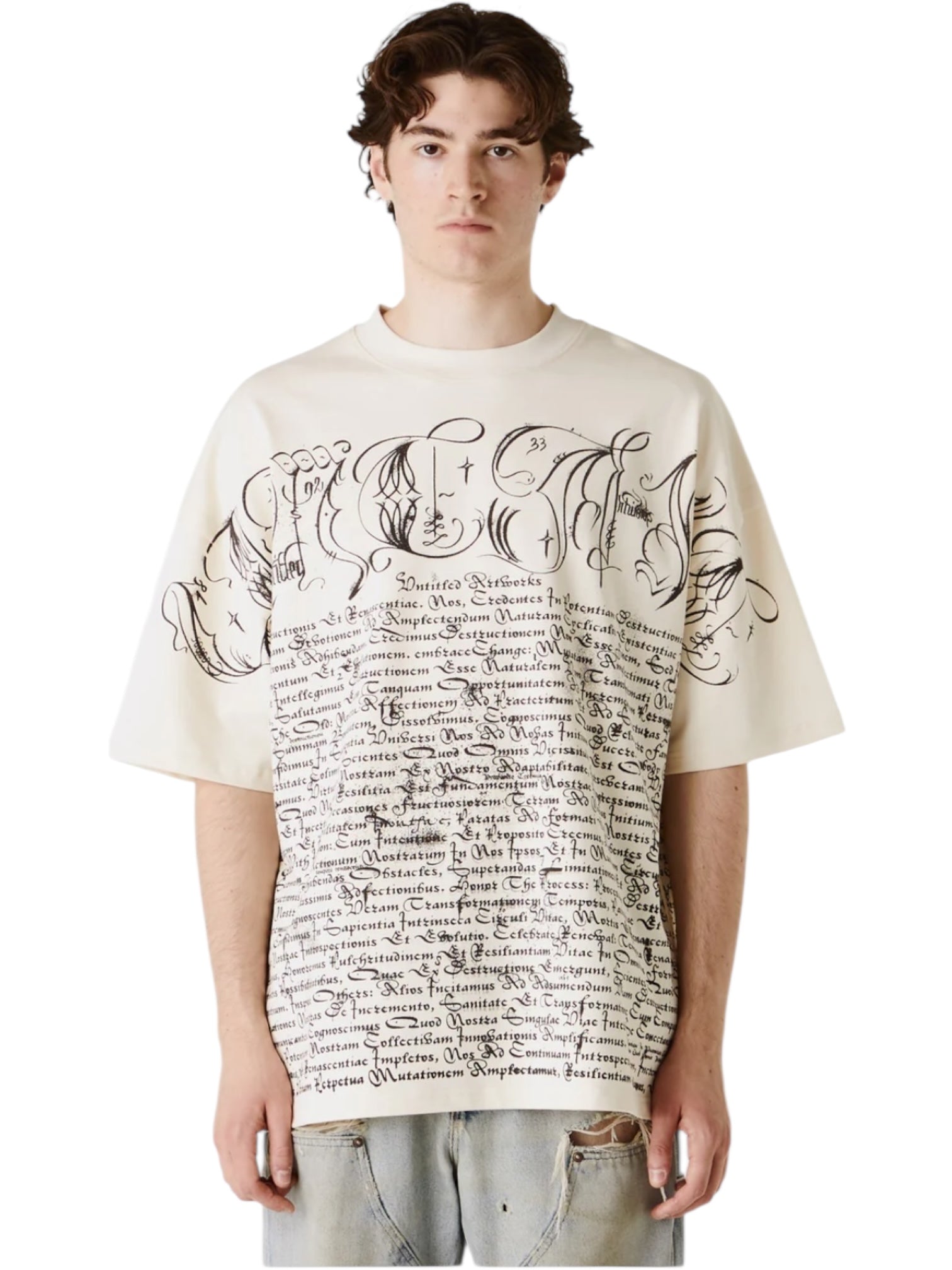 Untitled Artworks Pergamon Graphic Tee - White Cotton T-Shirt for Men & Women | Casual Streetwear, Art Lover Gift, Museum Inspired Fashion