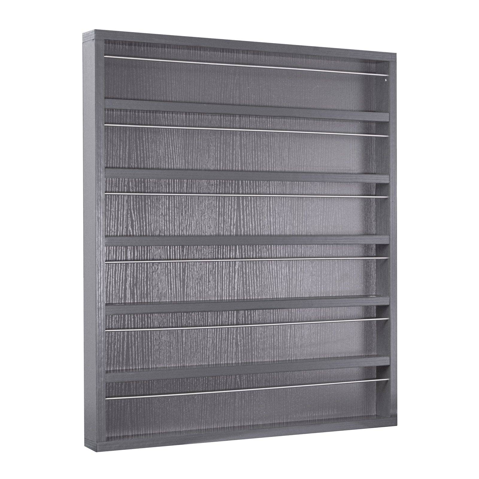 Alera Nail Polish Rack - 12 Tier Wall Mounted Organizer for Salon & Home Storage - Perfect for Nail Artists & DIY Enthusiasts