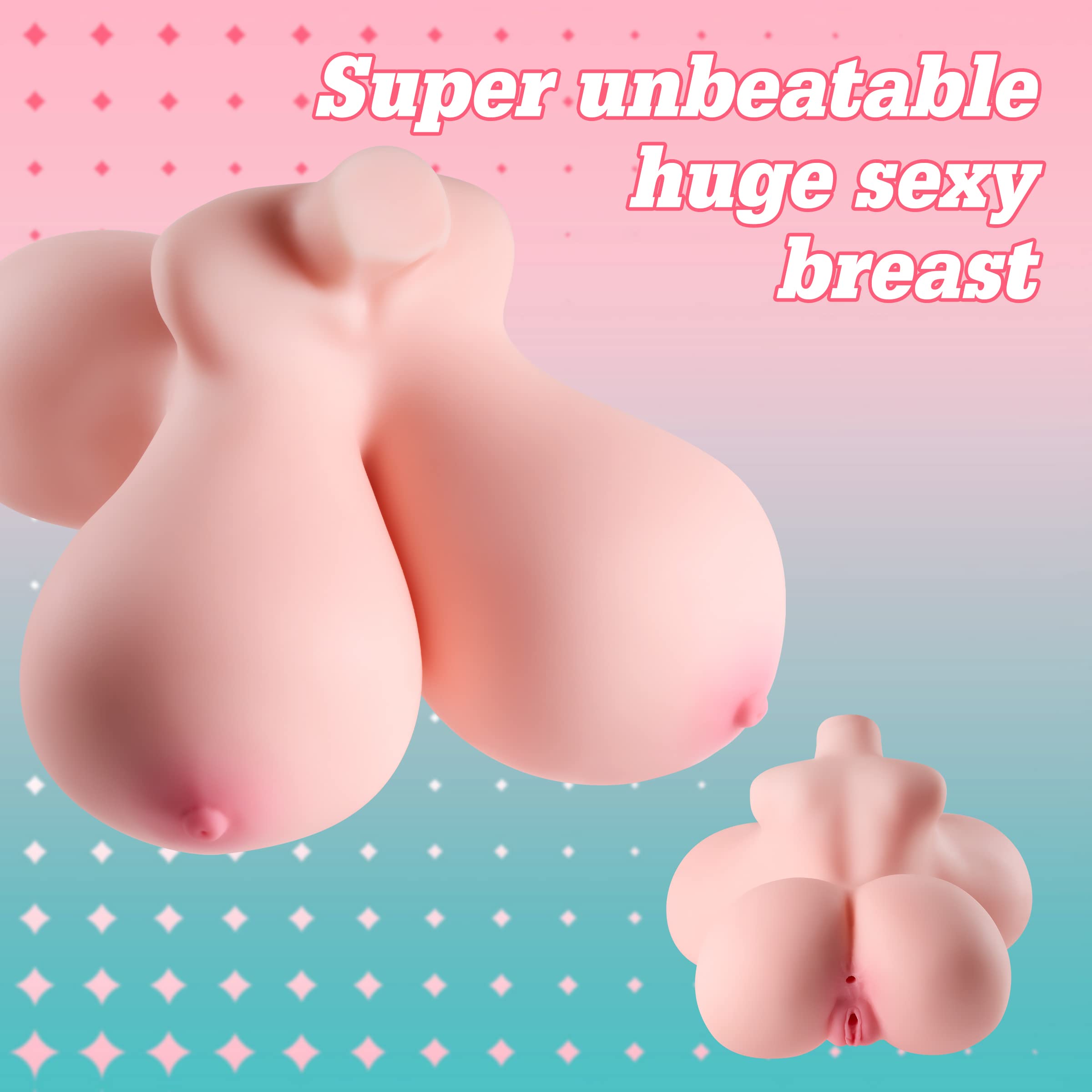11lb Realistic Adult Sex Doll for Men - Male Masturbator with 3D Vagina & Anal, Big Breast Torso Love Doll | Perfect for Solo Pleasure & Discreet Home Use