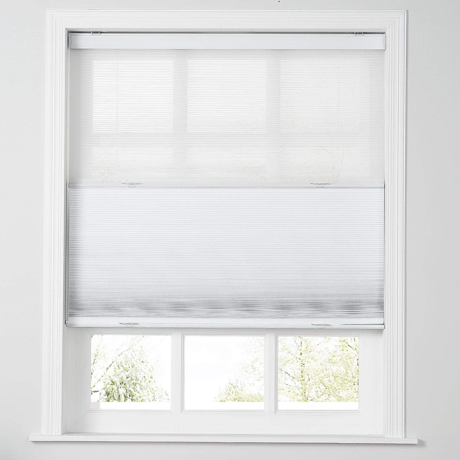 Custom Cordless Day & Night Room Darkening Cellular Blinds - 20