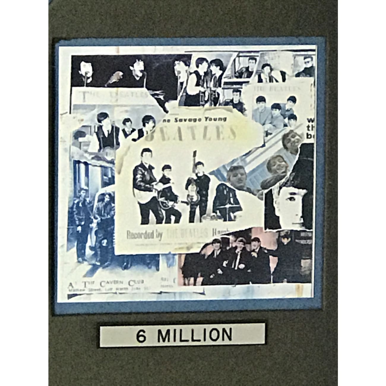 The Beatles Anthology I - 6x Multi-Platinum Album Award | Certified RIAA | Perfect for Music Collectors & Beatles Fans