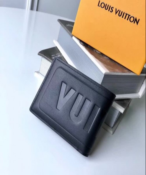 Louis Vuitton Fall Winter 2018 Multiple Wallet in Dark Infinity Leather - Perfect for Everyday Use & Luxury Gift Giving