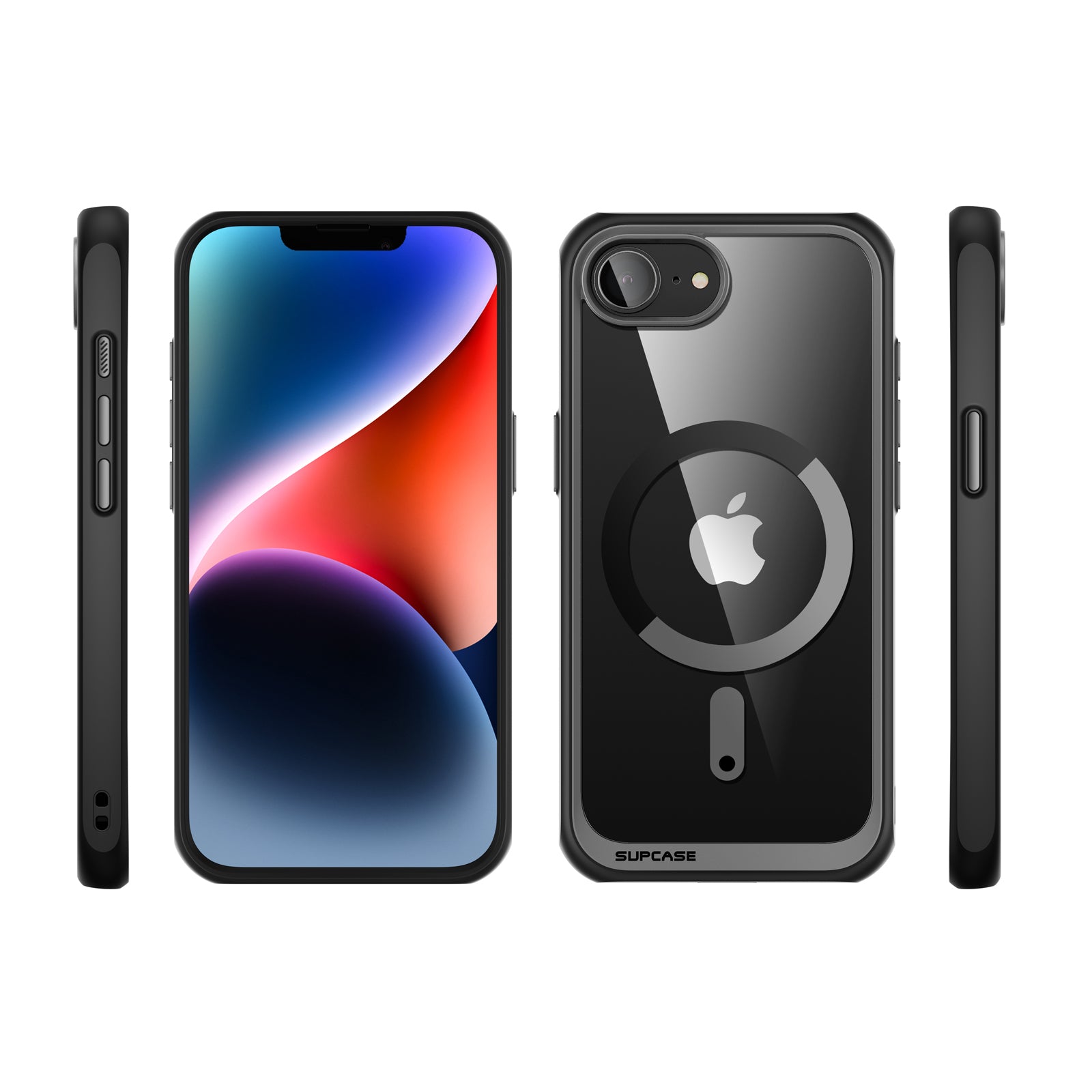 iPhone 16e Unicorn Beetle MAG Slim Clear MagSafe Case - Shockproof Protective Cover with Magnetic Alignment for iPhone 16e - Perfect for Daily Use, Travel & Wireless Charging