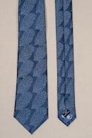 Premium Cavani Blue Silk Tie Set for Men - Elegant Formal & Business Attire Accessories for Weddings, Office & Special Occasions