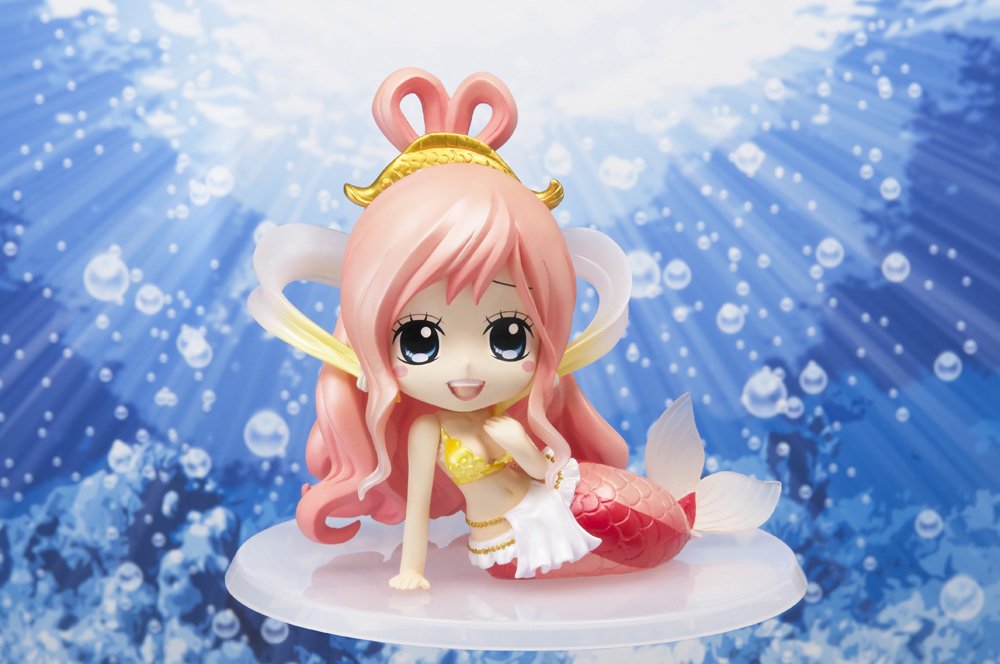 TAMASHII NATIONS Bandai Princess Shirahoshi One Piece Chibi-Arts Figure - Anime Collectible for Display & Gift for Fans