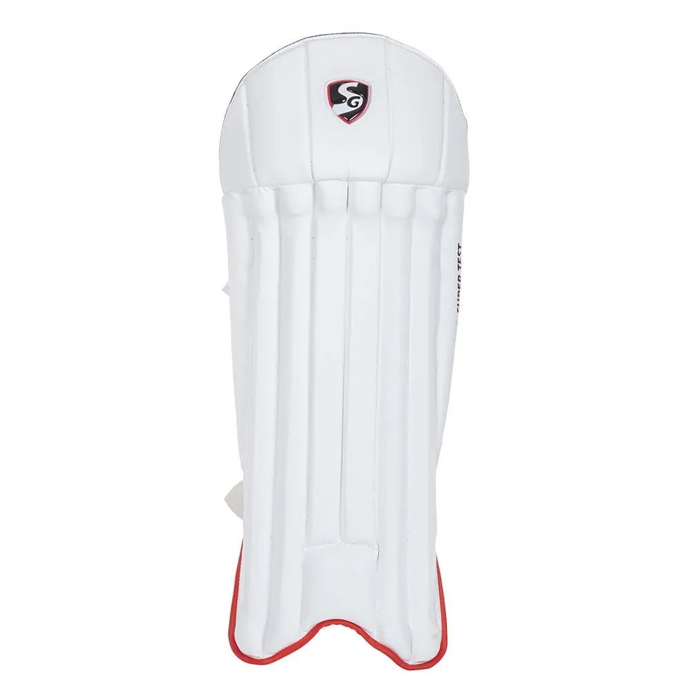 SG Super Test Cricket Wicket Keeping Pads - Professional Grade Leg Guards for Wicket Keepers - Perfect for Cricket Matches, Training & Practice Sessions