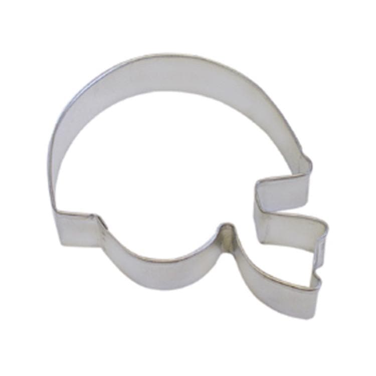 4-Piece Football Helmet Cookie Cutter Set for Baking - Stainless Steel Football Shaped Cookie Cutters for DIY Cookies, Cupcakes & Party Treats - Perfect for Game Day, Birthday Parties & Sports Themed Events