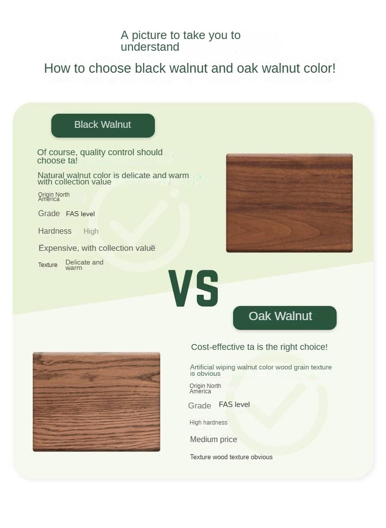 Solid Black Walnut Wood Nightstand with USB Outlet & Lamp - Perfect for Bedroom, Living Room, or Office Use