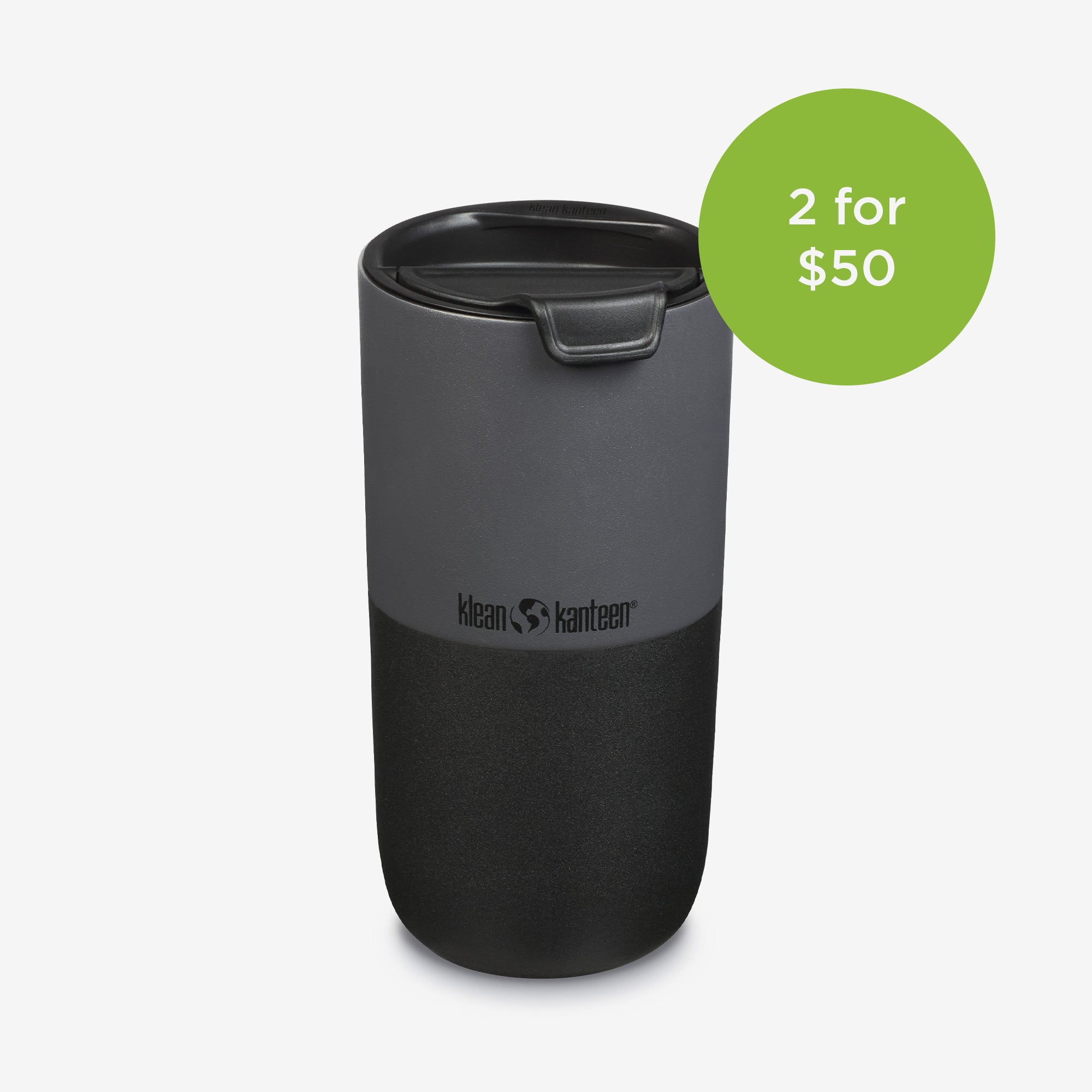 16oz (473ml) Insulated Stainless Steel Rise Tumbler - Double Wall Vacuum Coffee Mug with Lid & Straw - Keeps Drinks Hot/Cold for Hours - Perfect for Office, Gym, Travel & Outdoor Activities
