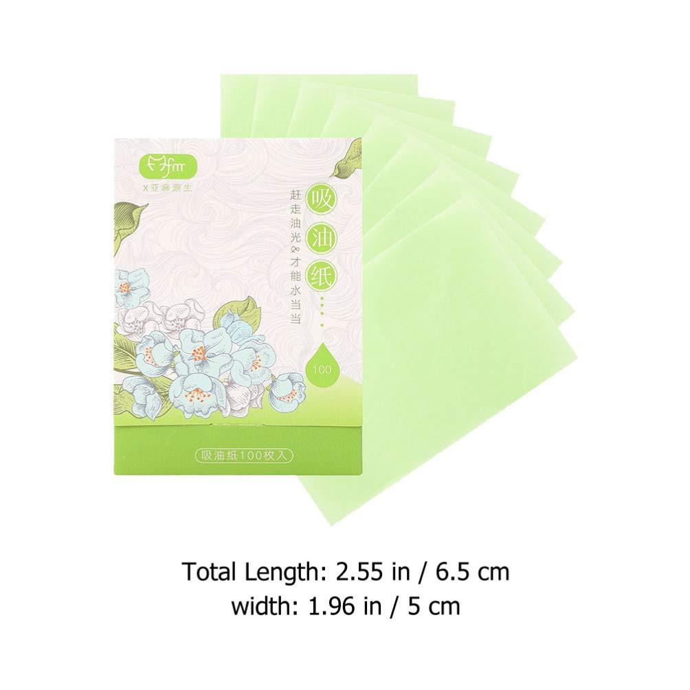 Oil Absorbing Facial Blotting Papers - 4 Pack | Matte Finish Oil Control for Oily & Acne-Prone Skin | On-the-Go Shine Removal for Makeup Touch-Ups & Gym Use