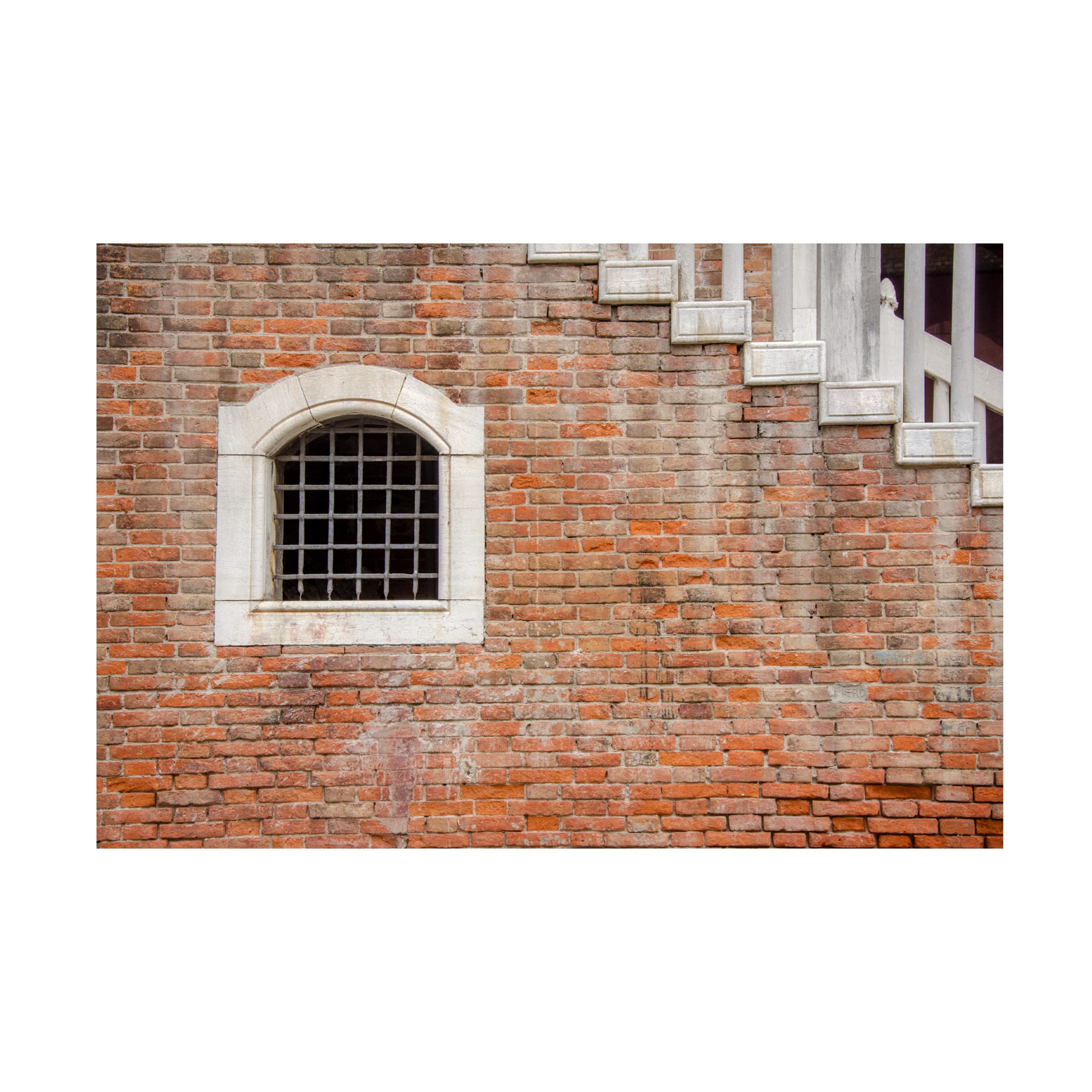 Laura DeNardo 'Windows and Doors of Venice IX' Canvas Wall Art Print - Trademark Fine Art Collection | Perfect for Living Room, Bedroom & Office Decor