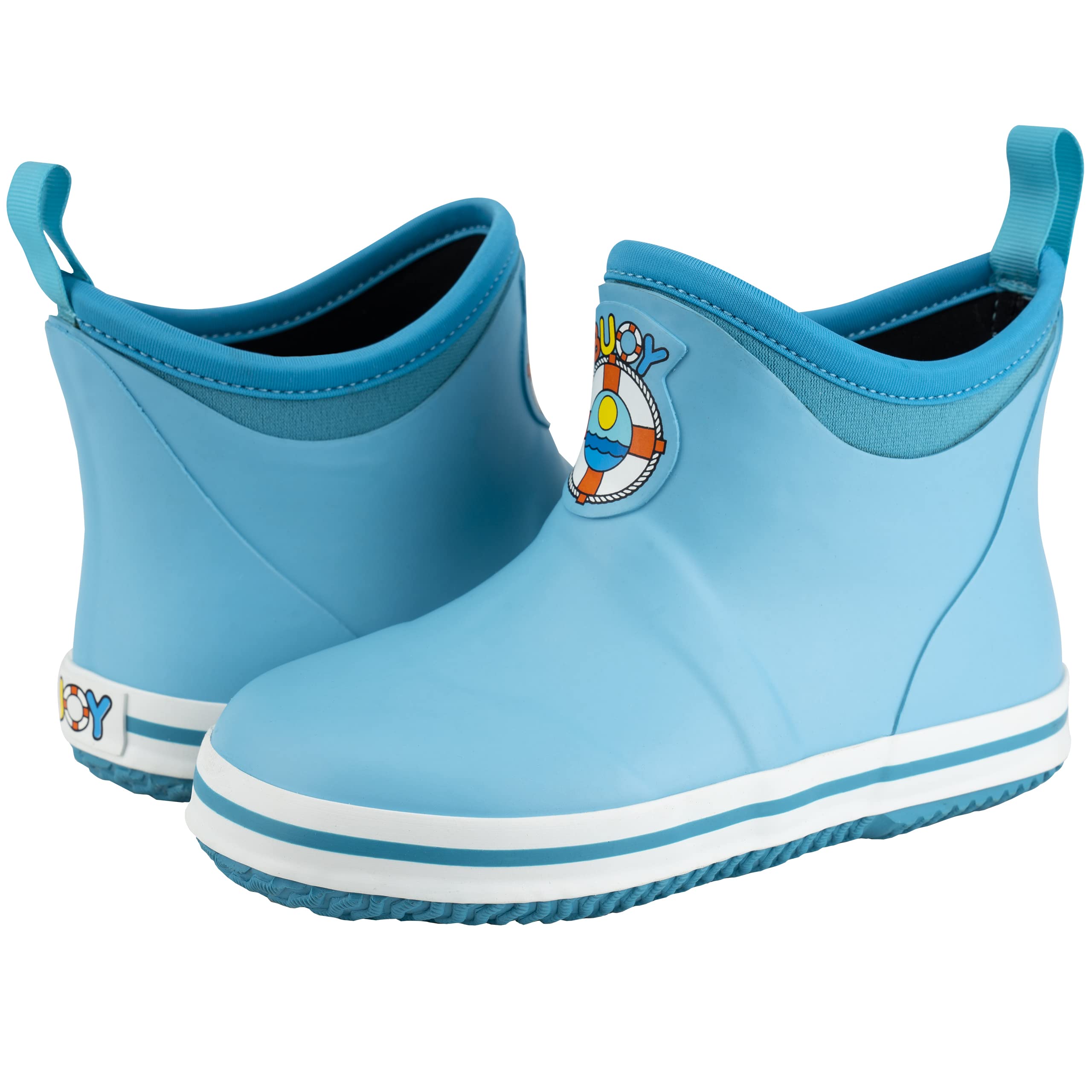 Buoy Boots Waterproof Toddler Rain Boots for Girls & Boys - Kids Outdoor Play, Puddle Jumping & Rainy Day Adventures