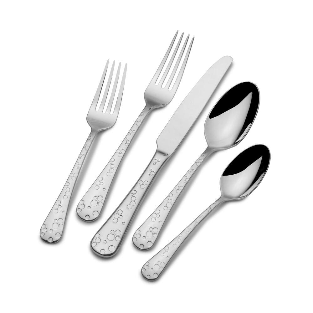 Premium Naya 20-Piece Stainless Steel Flatware Set - Service for 4 - Elegant Silverware for Dining, Kitchen & Entertaining - Dishwasher Safe Cutlery Set for Everyday Use & Special Occasions