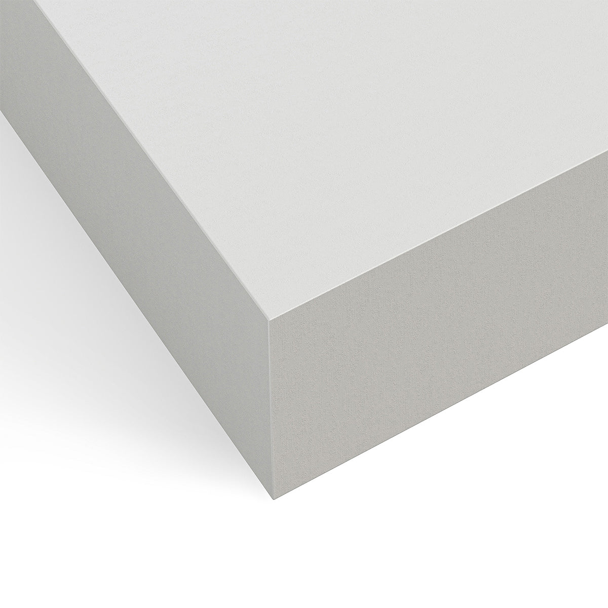 Modern Rectangular Concrete Coffee Table - Minimalist Industrial Style for Living Room, Lounge & Outdoor Patio