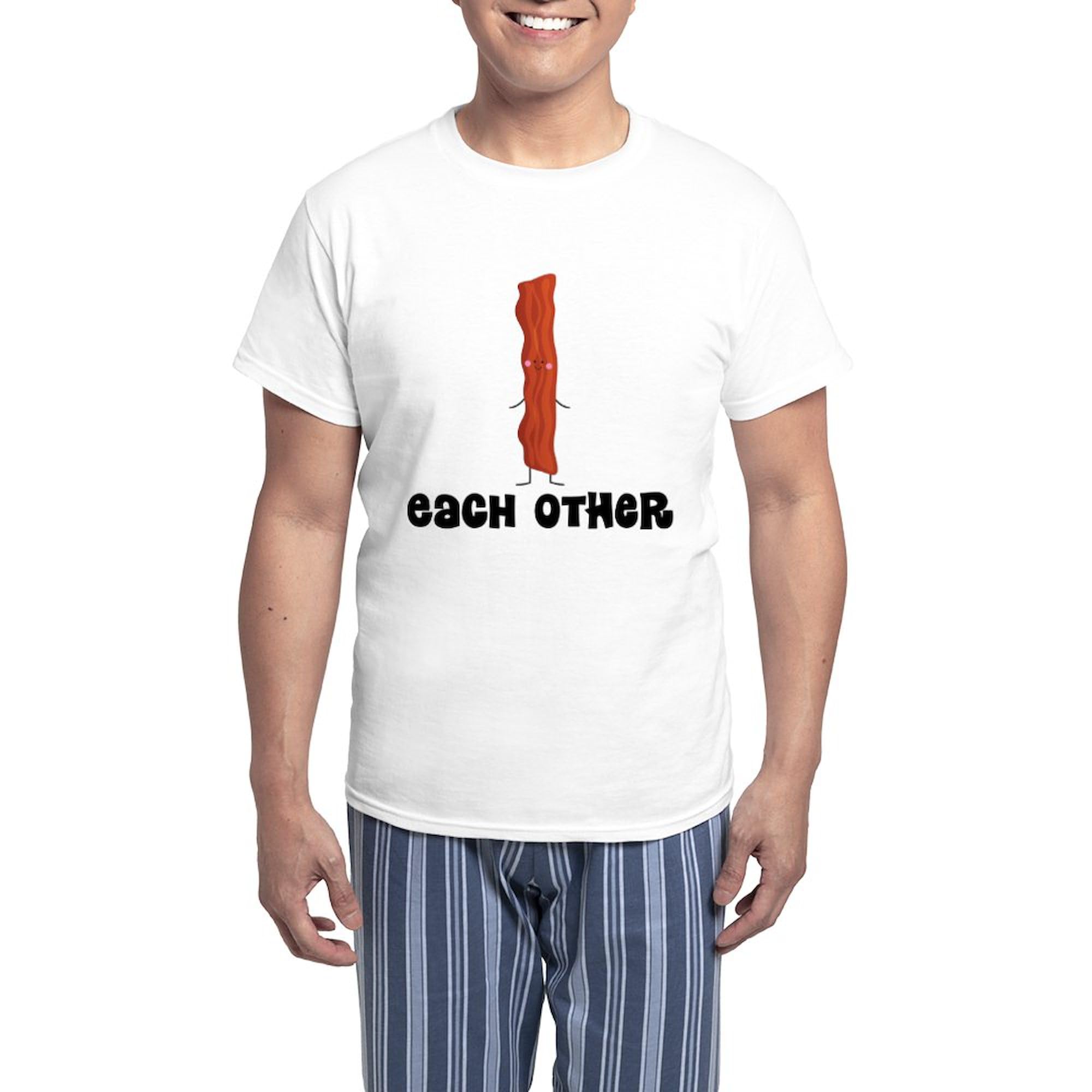 Bacon and Egg Couples Pajama Set for Men - Funny Matching Sleepwear, Comfortable Cotton PJs for Couples | Perfect for Valentine's Day, Anniversary Gifts & Cozy Nights