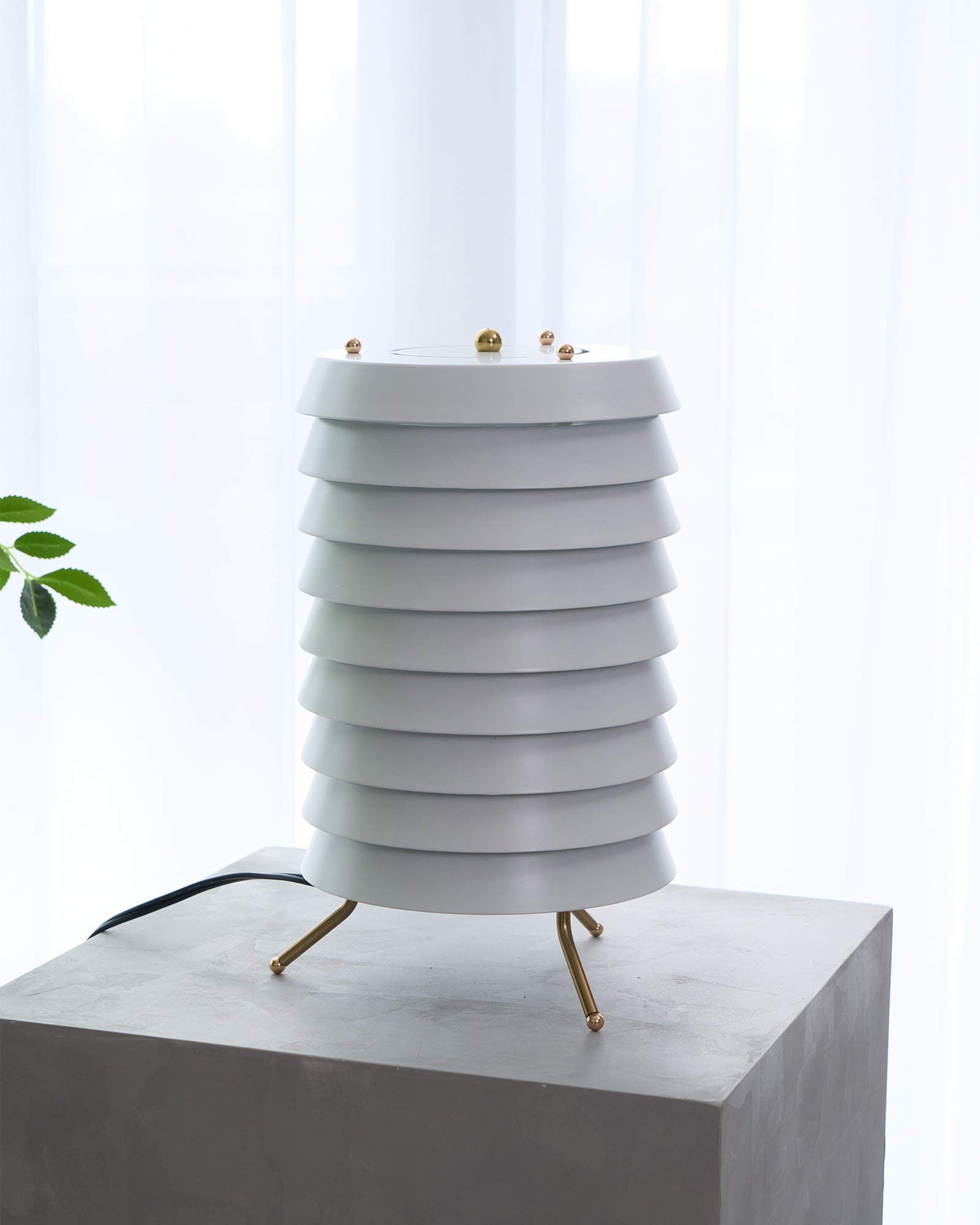 Baltic Tower Table Lamp - Modern LED Desk Light for Home Office, Bedroom & Living Room - Perfect for Reading, Working & Relaxing