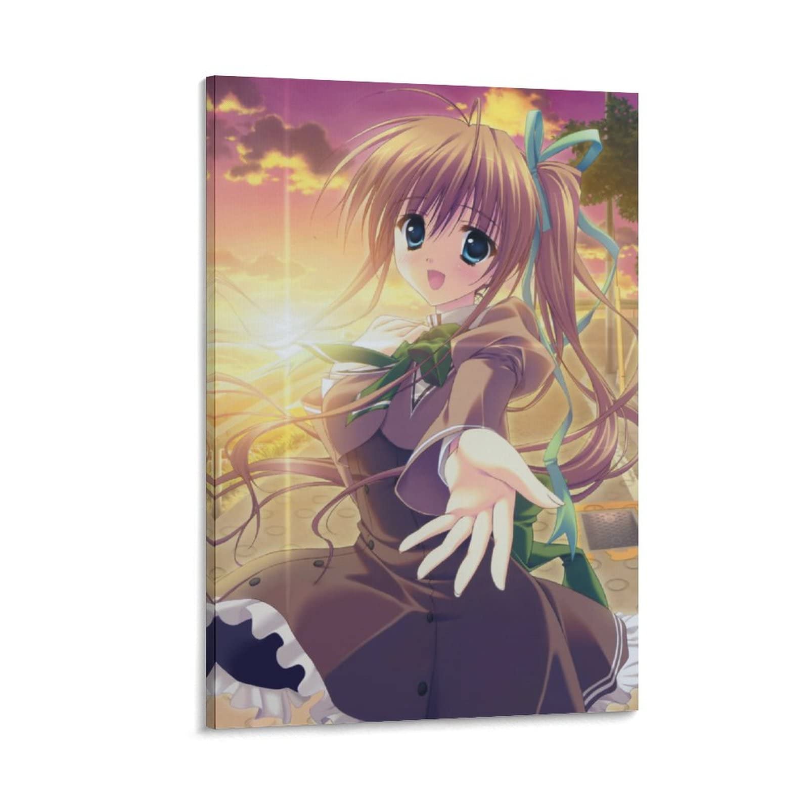 Anime Poster - Akane Iro ni Somaru Saka Nagase Minato Canvas Wall Art - 24x36inch (60x90cm) - Perfect for Living Room, Bedroom Decor & Anime Gifts - High Quality Decorative Painting for Anime Fans & Home Aesthetics