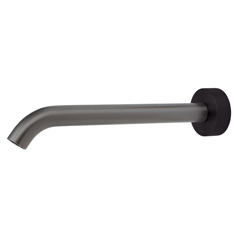 Fienza Kaya 220mm Bathroom Basin Outlet in Gunmetal Grey - Perfect for Modern Bathroom and Sink Drainage Solutions