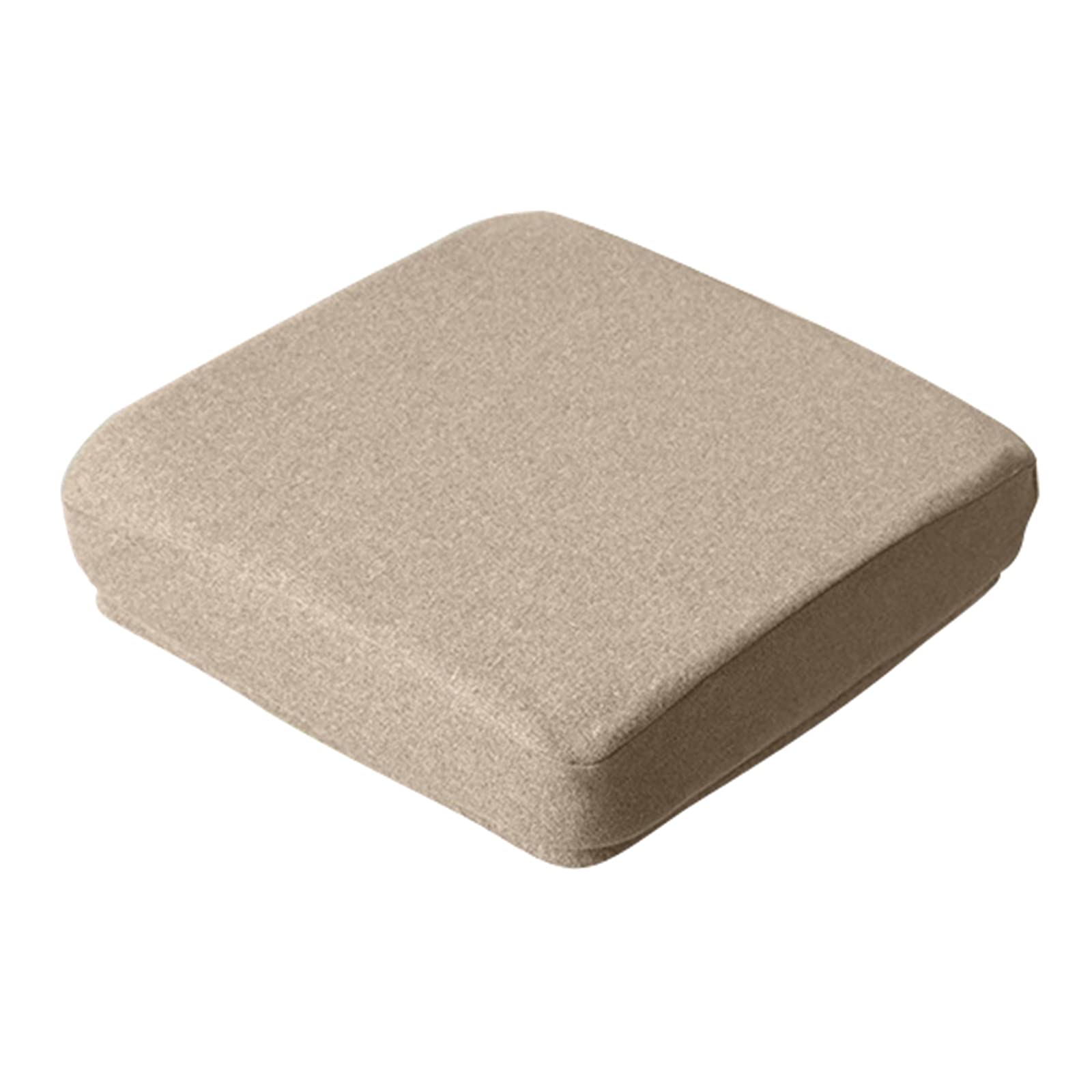 Baoblaze Breathable Square Stool Covers - Coffee Color Slipcovers for Dressing Table, Bar Stool & Chair Seat | Perfect for Home Decor, Bedroom Vanity & Dining Room Furniture